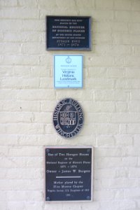 WinchesterVA-HexagonHouse-plaques