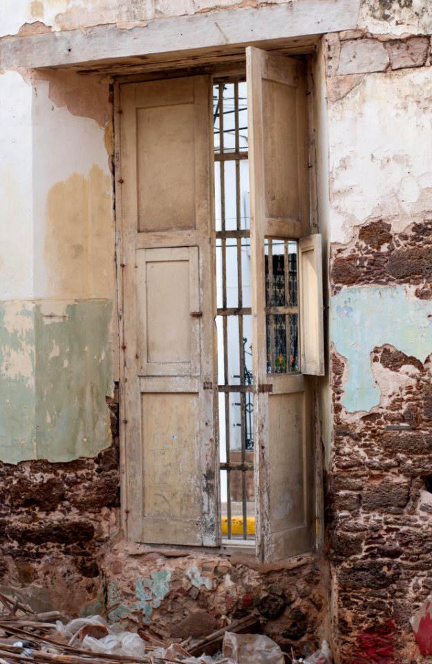 Window of Colonial House in Center Maracaibo