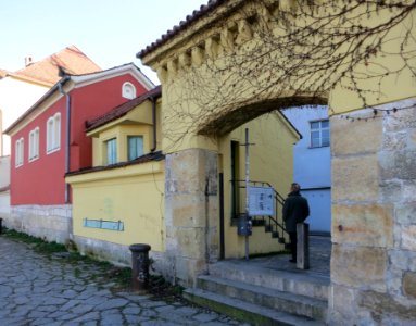 Windenhaus von der Donau aus