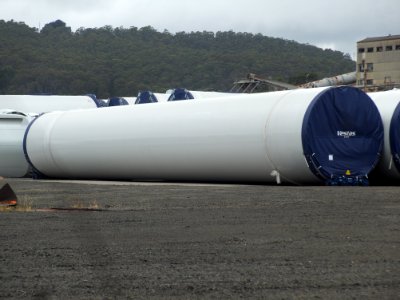 Wind turbine components, Burnie 20190310-003
