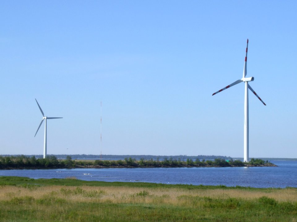 Wind turbines Vihreäsaari Oulu 20060613