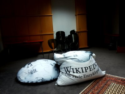 WikiCon 2014-Sitzsäcke (1) photo