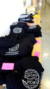 WikiCon 2015-Teilnehmer Shirts