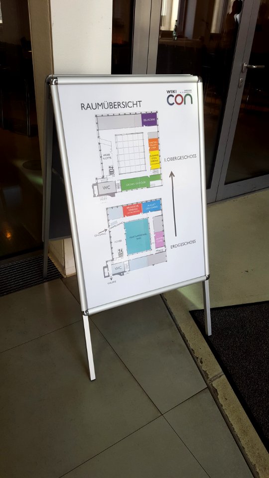 WikiCon 2015-Raumübersicht