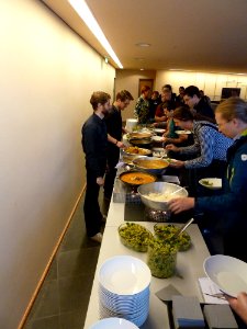 WikiCon 2014-Mittagessen Samstag (2)