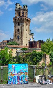 Tower original painting