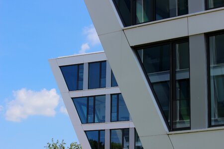Contemporary modern building