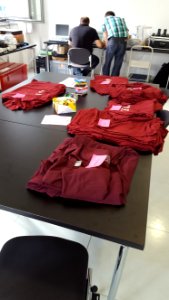 WikiCon 2015-Helfer Shirts