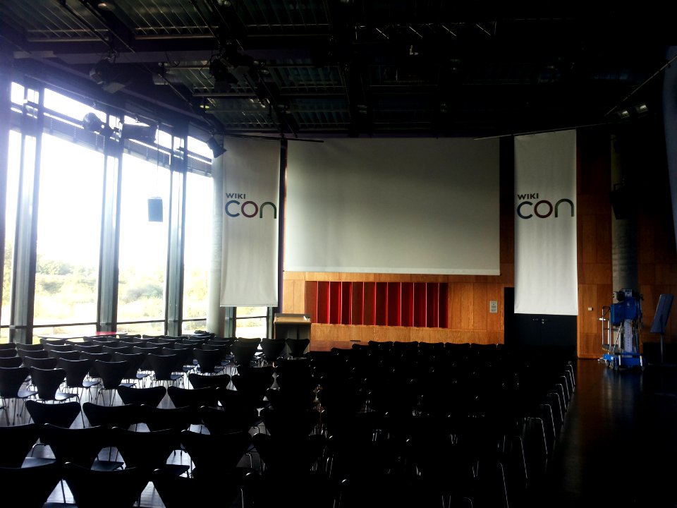WikiCon 2014-Festsaal