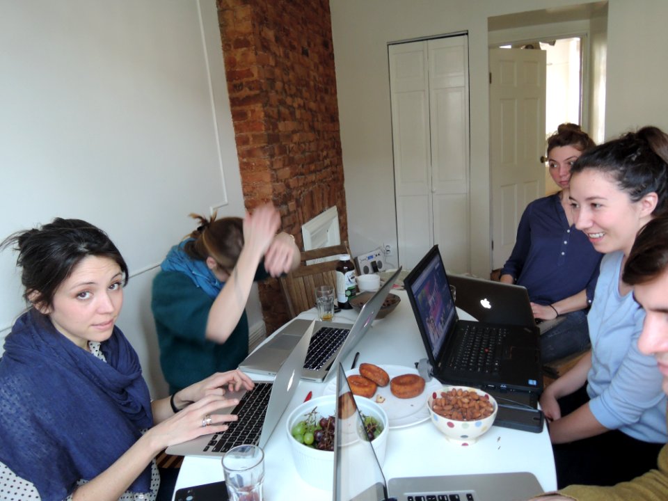 Wikipedia Feminism and Art Brooklyn Branch Editathon jeh