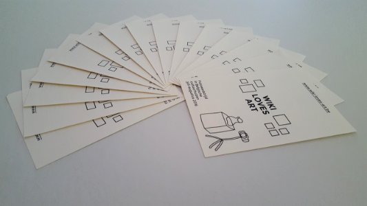 Wiki Loves Art Belgium in 2016 - flyers (1)