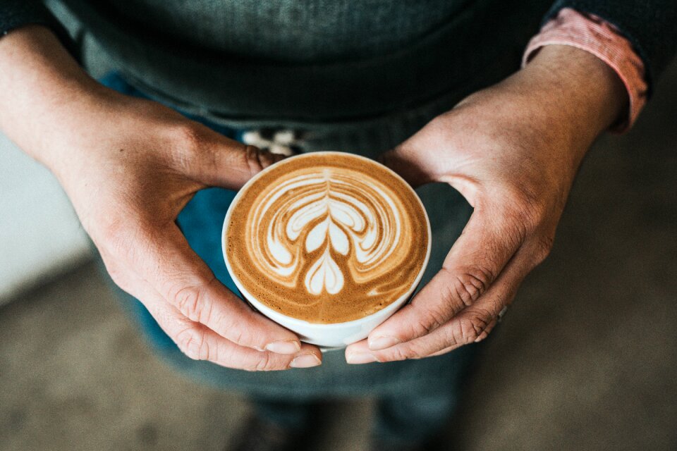 Espresso cup saucer photo