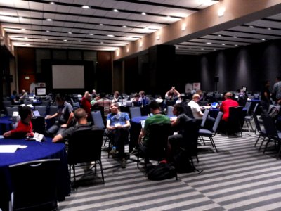 Wikimania 2015-Wednesday-Hackathon overnight