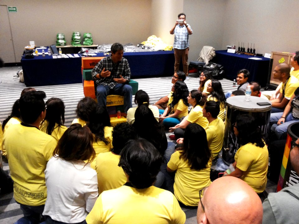 Wikimania 2015-Wednesday-Volunteers at Wikimania (12)