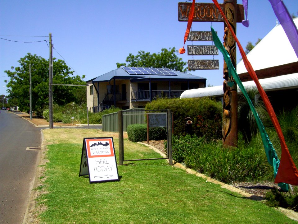 Wikipedia Takes Waroona at Waroona Visitor Centre & Gallery (E37@WTW2013)