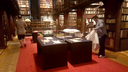 Wiki Loves Art - Antwerpen - Erfgoedbibliotheek Hendrik Conscience - preparations (2)