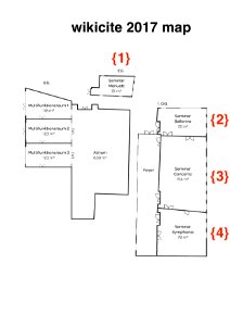 WikiCite 2017 room map