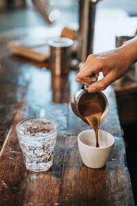 Coffee espresso cup photo