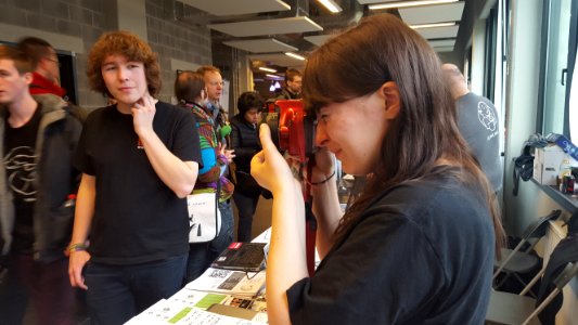 Wikimedia stand FOSDEM 2016 (35)