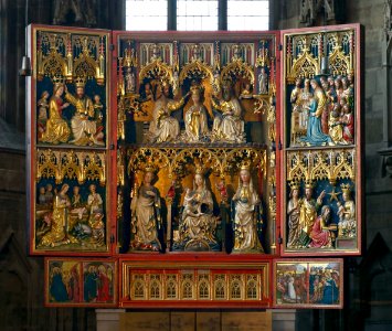 Wiener Neustädter Altar St Stephen cathedral Vienna photo