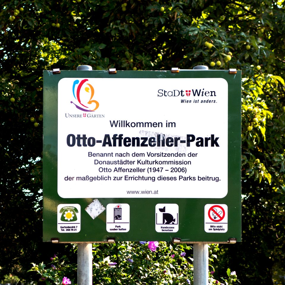 Wien 22 Otto-Affenzeller-Park e