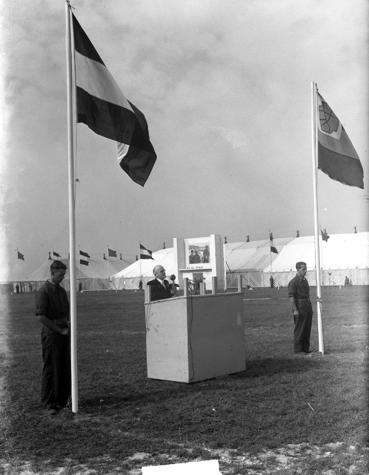 Wieringermeer 20 jaar opening tentoonstelling Land uit zee, Bestanddeelnr 904-1683