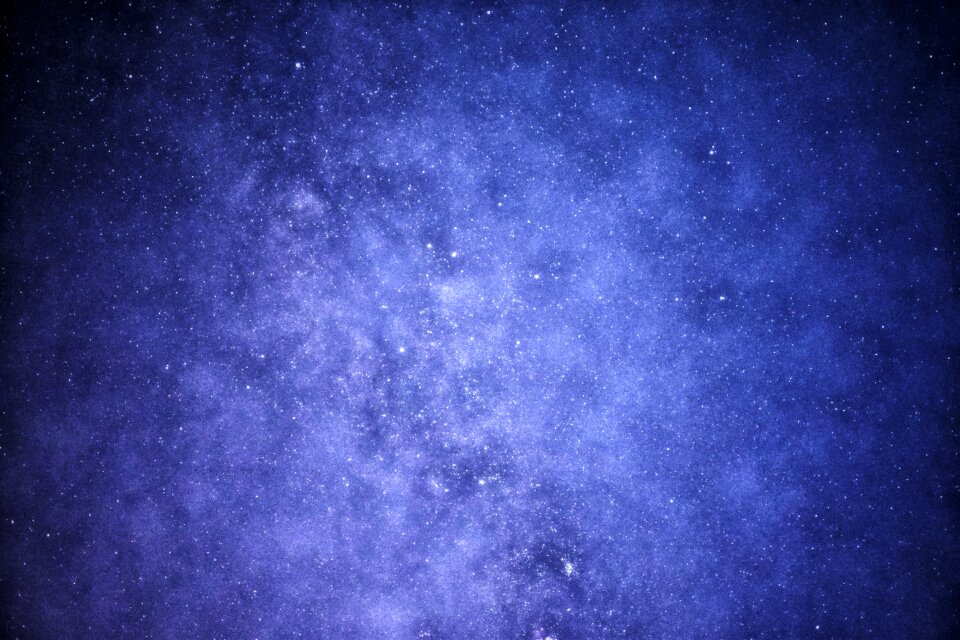 Night constellation nature