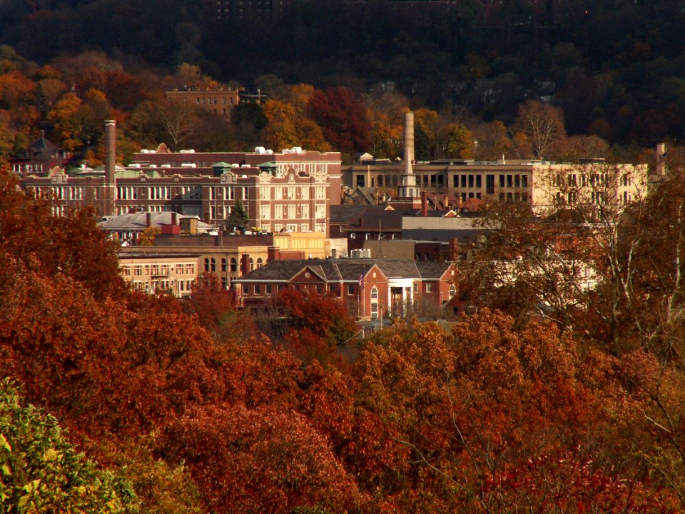 Wilkinsburg, Pennsylvania, from Homewood Cemetery, 01
