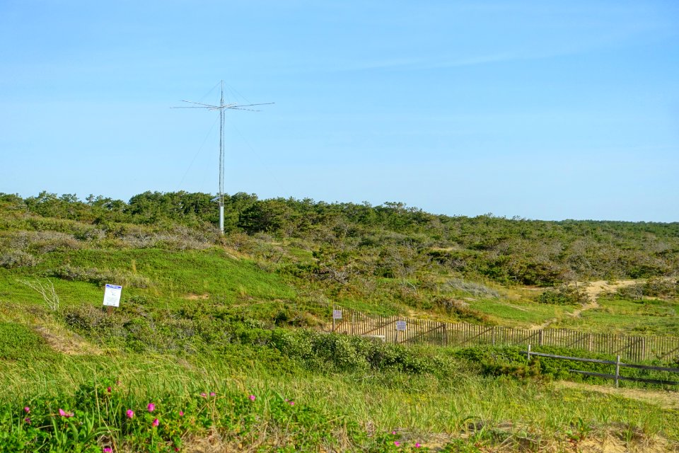 Wildlife tracking station at Marconi wireless site - South Wellfleet, Massachusetts - DSC06723