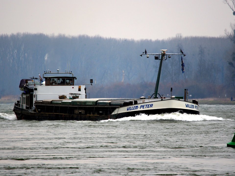 Willem-Peter (ship, 1962) ENI 02314180 Rijn, Leimersheim pic1