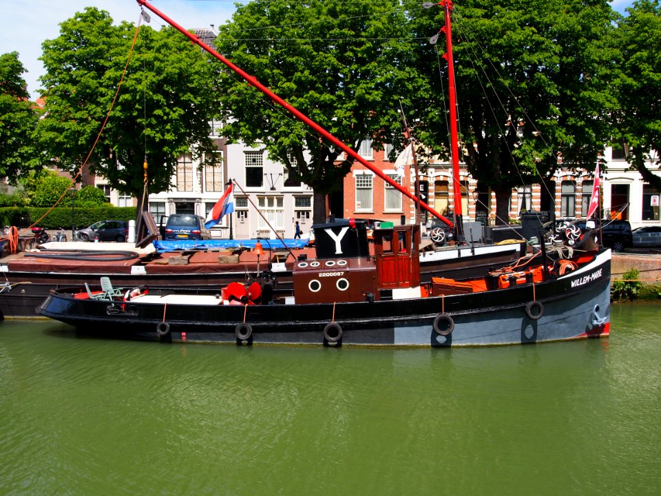 Willem-Marie - ENI 02200097 in binnenhaven van Dordrecht, pic4
