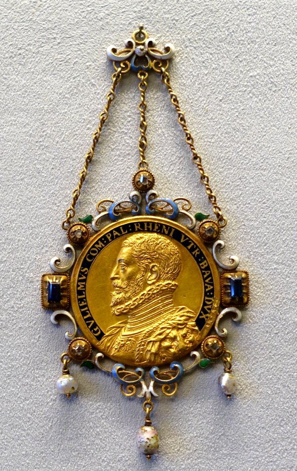 Wilhelm V, Pfalzgraf von Bayern und Kurfurst, by Antonio Abondio, c. 1572 - Bode-Museum - DSC02800