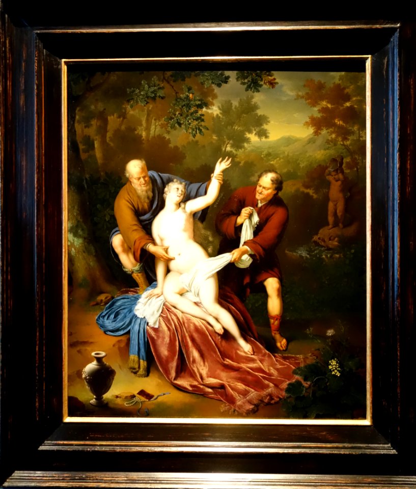 Willem van Mieris, Suzanna and the Elders