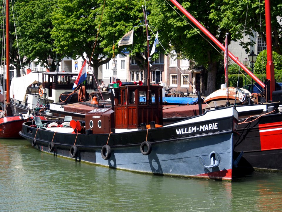 Willem-Marie - ENI 02200097 in binnenhaven van Dordrecht, pic1