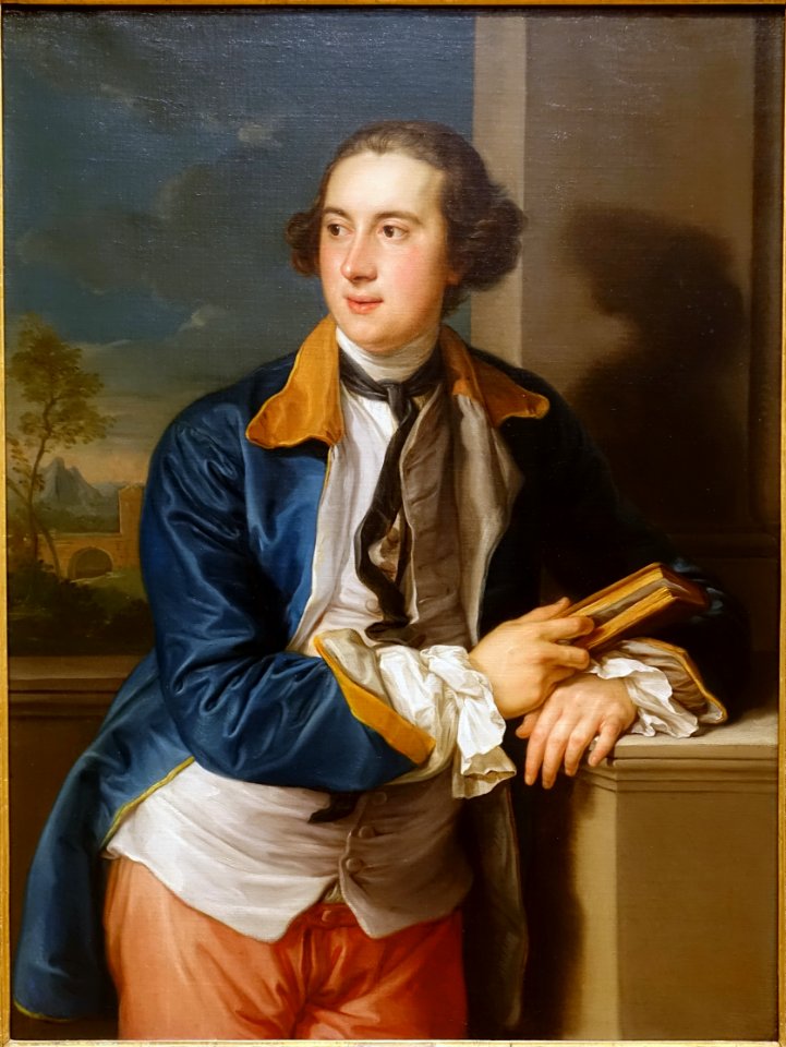 William Legge, Second Earl of Dartmouth, by Pompeo Batoni, 1752-1756, oil on canvas - Currier Museum of Art - Manchester, NH - DSC07364
