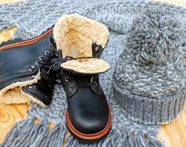 Winter boots leather boots leather shoe