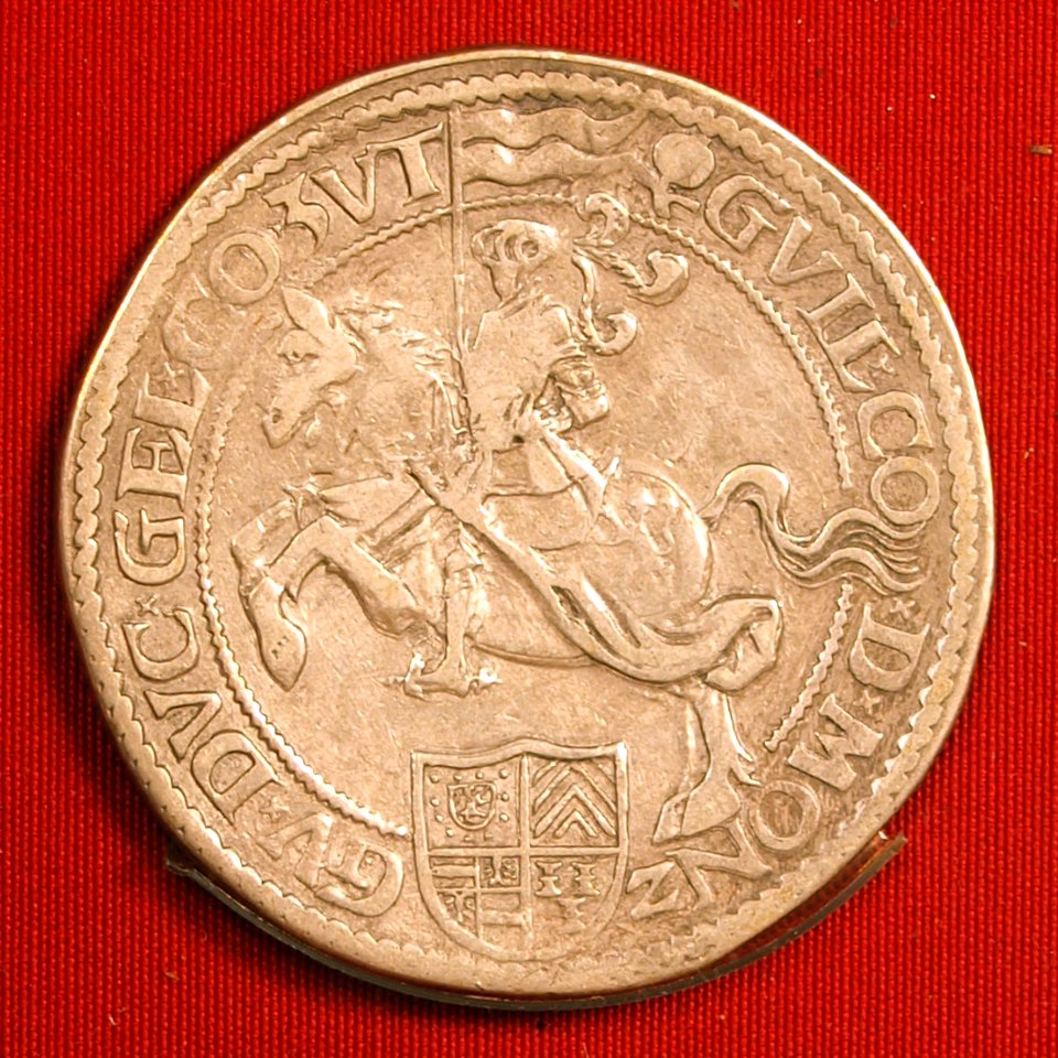 Willem IV, rijksdaalder van 40 stuivers, 1582