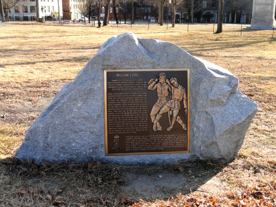 William Lord memorial - Lawrence, MA - DSC03579