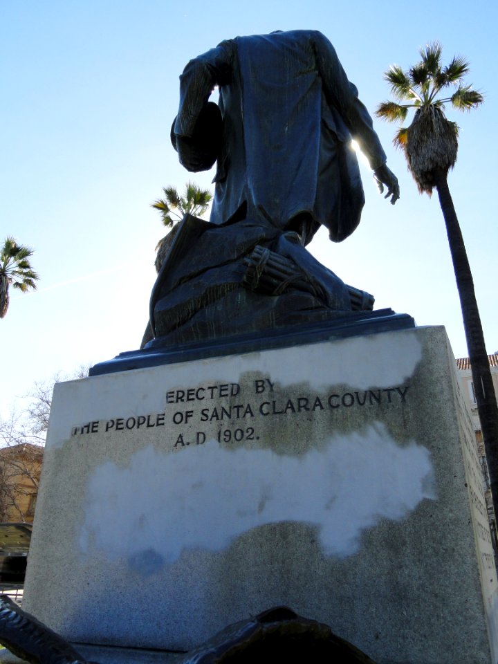 William McKinley statue, San Jose, California - DSC03826