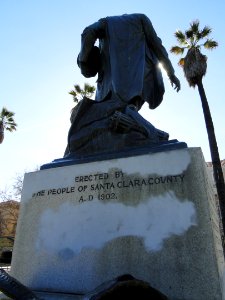 William McKinley statue, San Jose, California - DSC03826