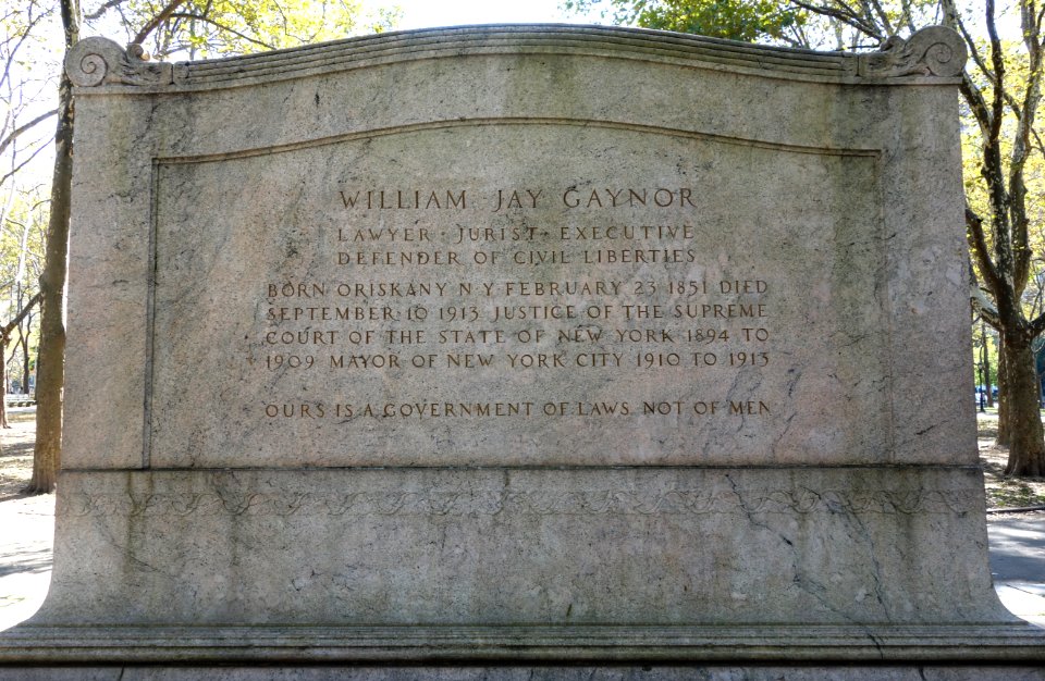 William Jay Gaynor Memorial 4 - Brooklyn, NY - DSC07609