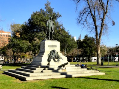 William McKinley statue, San Jose, California - DSC03822