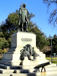William McKinley statue, San Jose, California - DSC03824