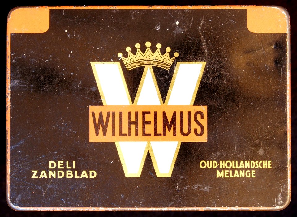 Wilhelmus sigarenblikje