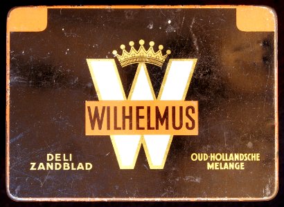 Wilhelmus sigarenblikje