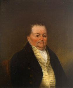 William Hackwood, probably by a local Staffordshire artist, c. 1820, oil on canvas - Wedgwood Museum - Barlaston, Stoke-on-Trent, England DSC09649