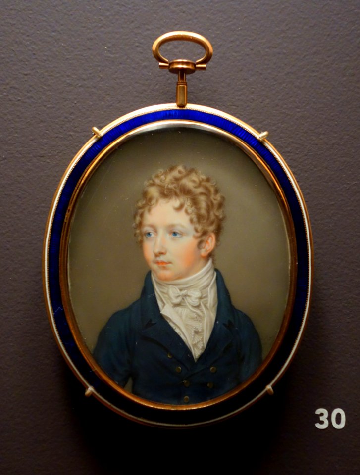 William Henry West Betty by John Smart, England, 1806, watercolor on ivory - Cincinnati Art Museum - DSC04376