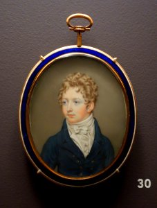 William Henry West Betty by John Smart, England, 1806, watercolor on ivory - Cincinnati Art Museum - DSC04376