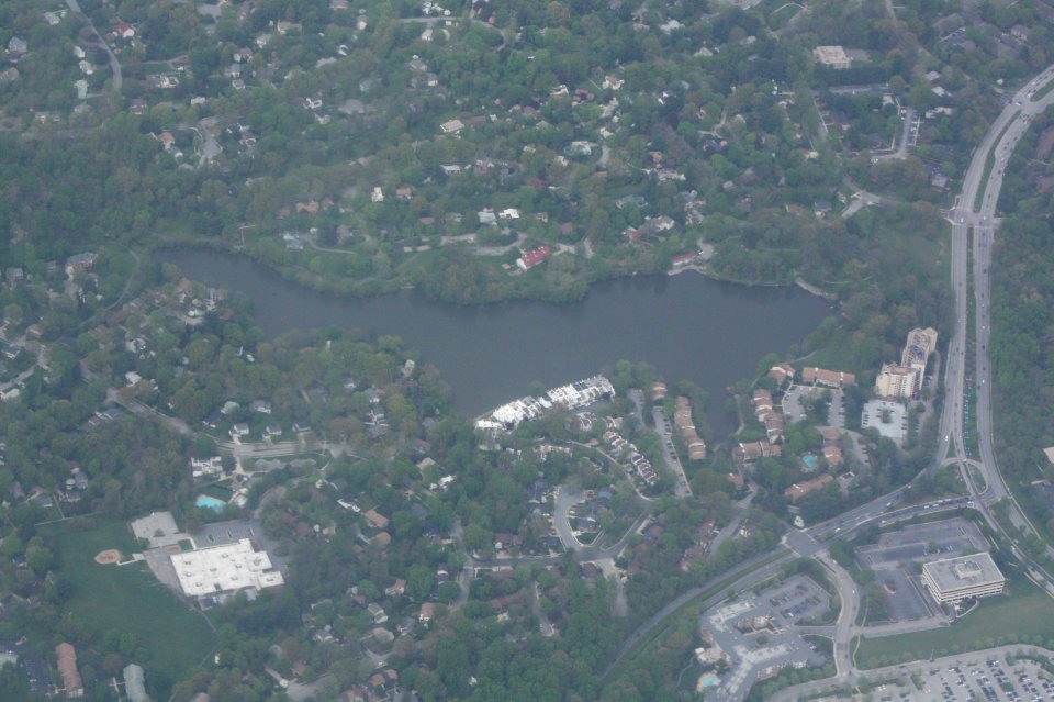 Wilde Lake air photo April 2017