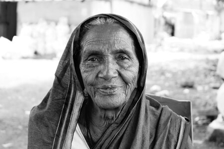 Portrait adult elderly